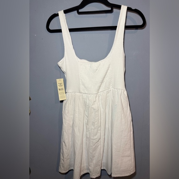 White Ribbed Sleeveless Top by No Boundaries, NWT - Picture 4 of 4